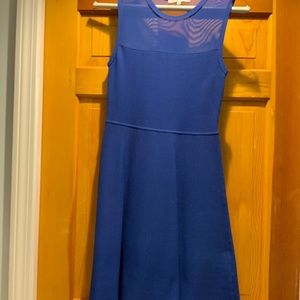 Royal blue dress